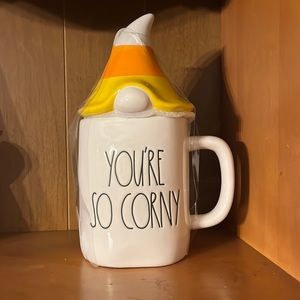 •Rae Dunn• “You’re So Corny” Figural Mug